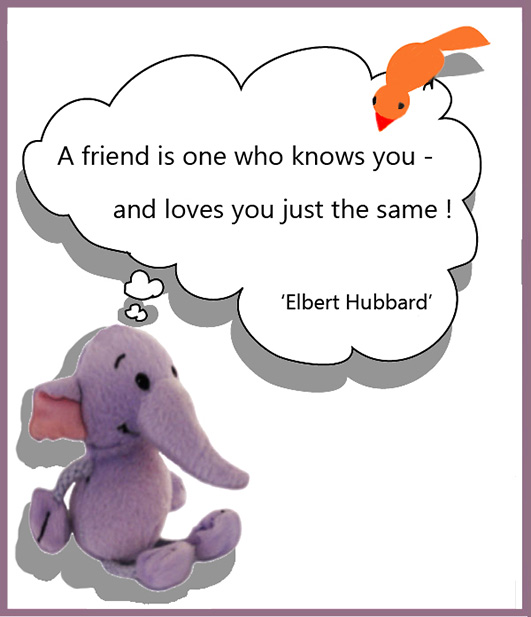 Friendship picture quote