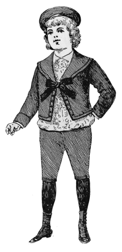 Fauntleroy suit boy fashion 1894