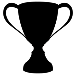 black silhouette cup