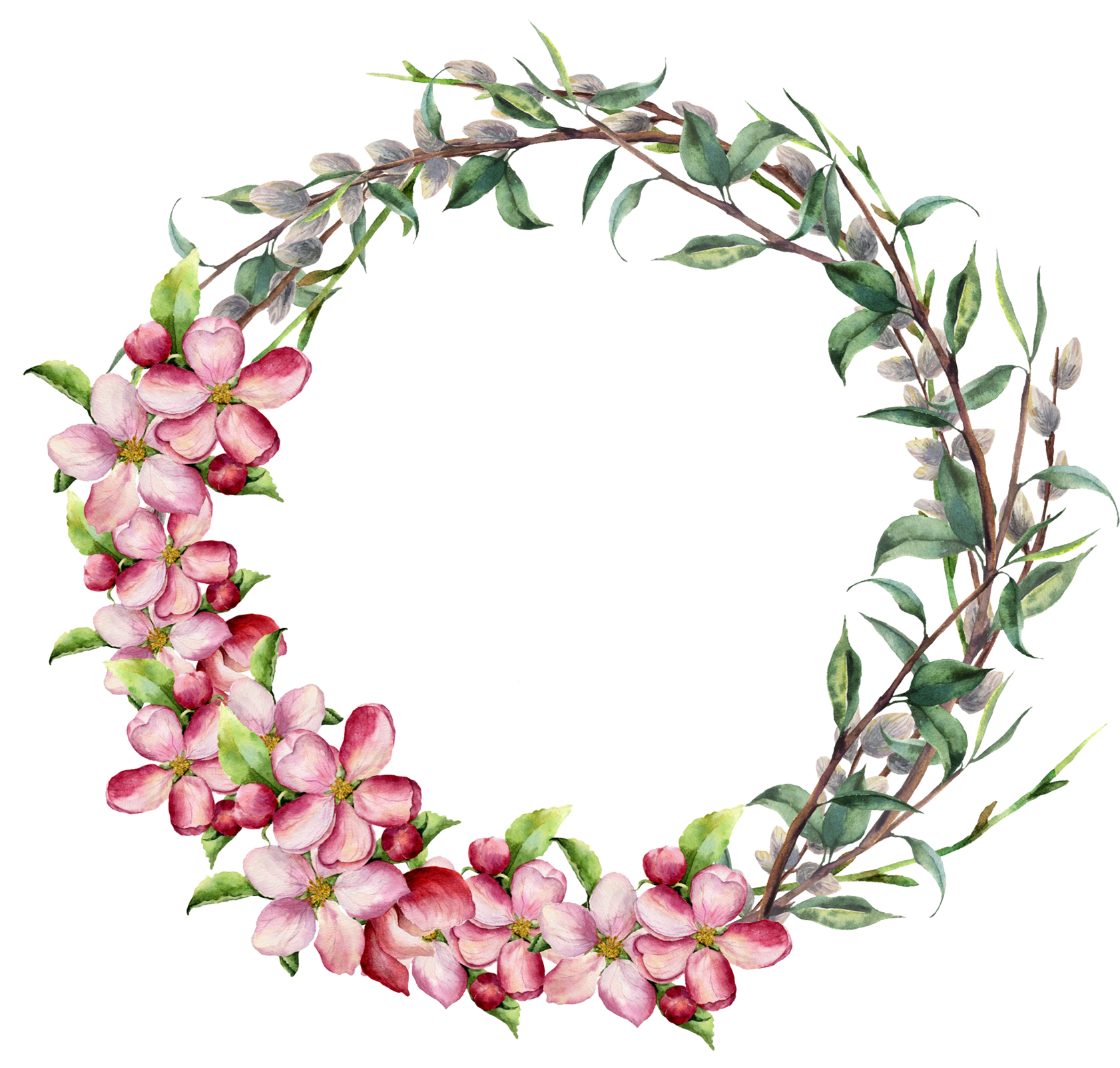 Spring wreath