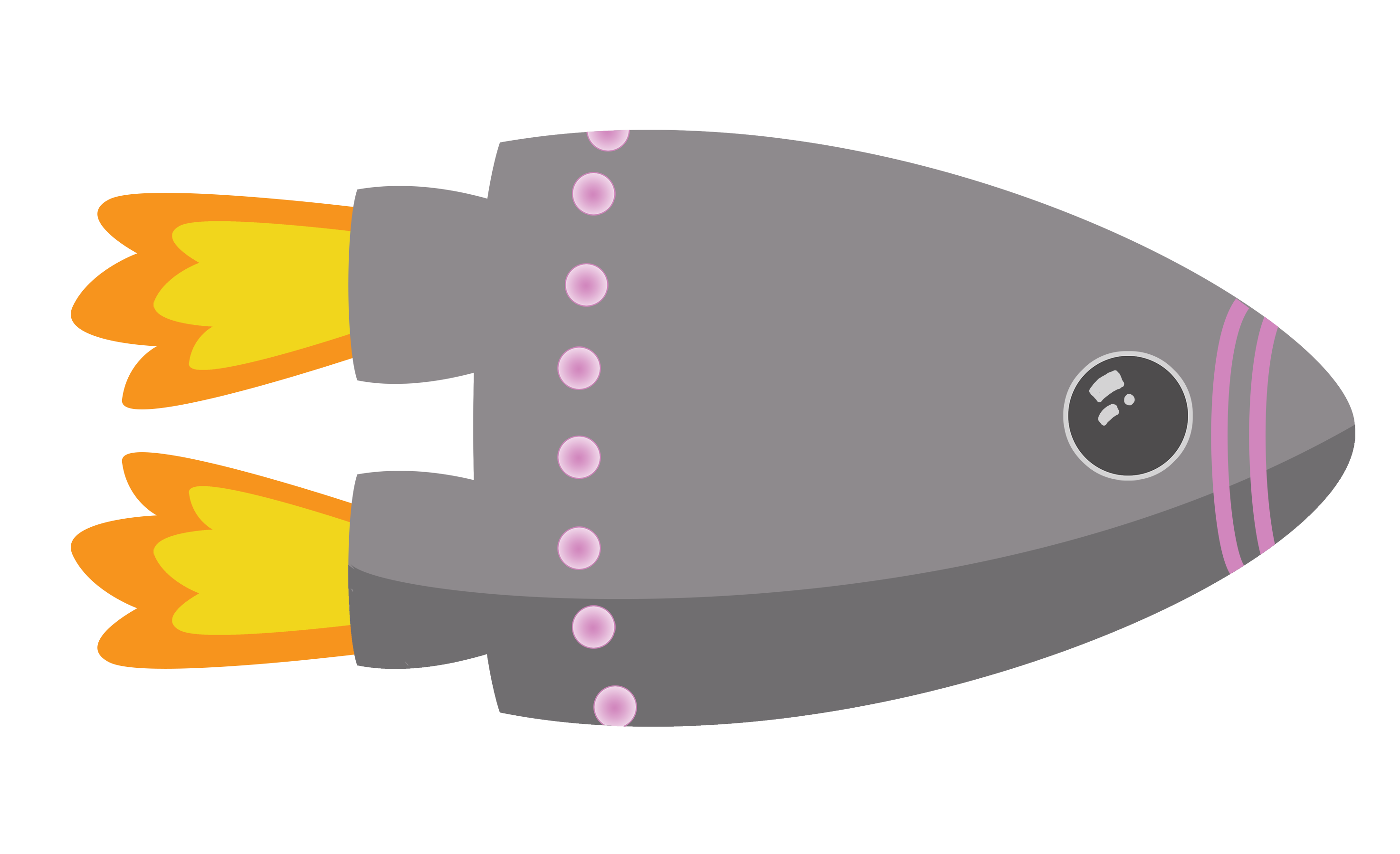 space rocket clipart
