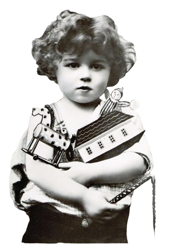 Christmas morning child with presents