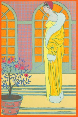 Art deco Art nouveau postcard 3