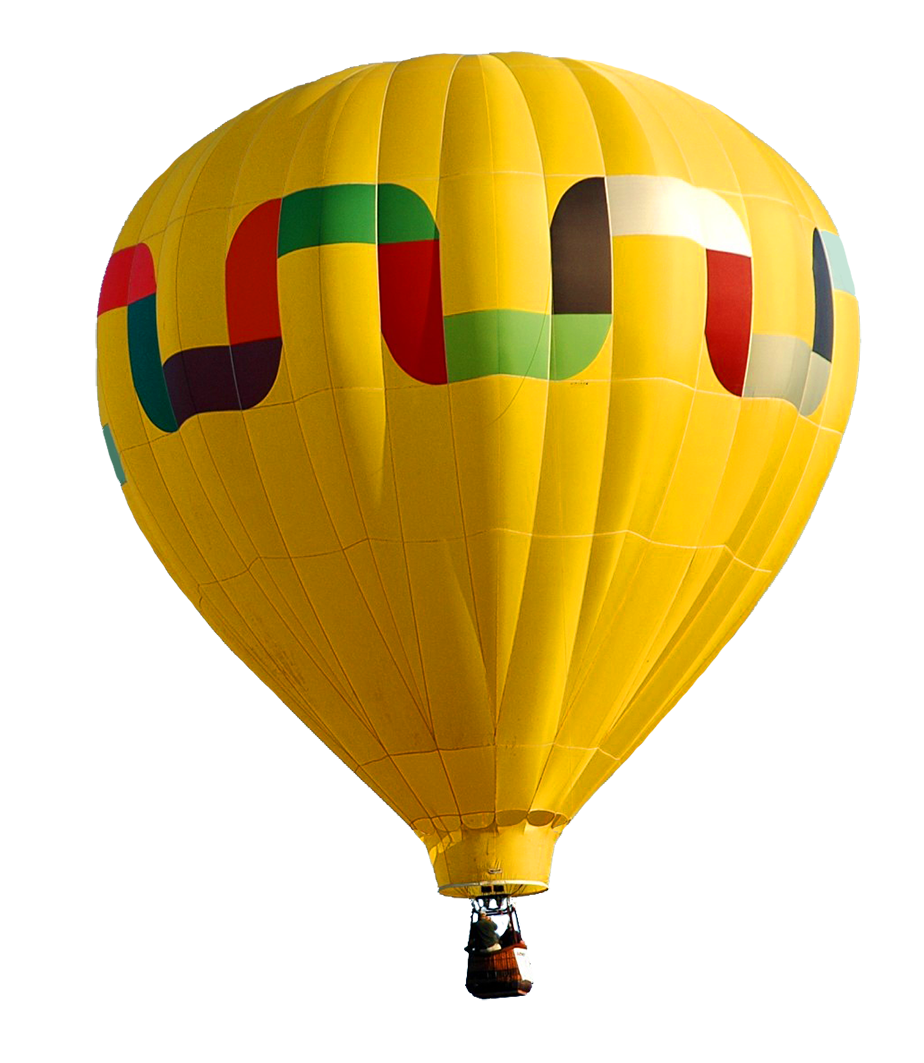 Hot air flying baloon