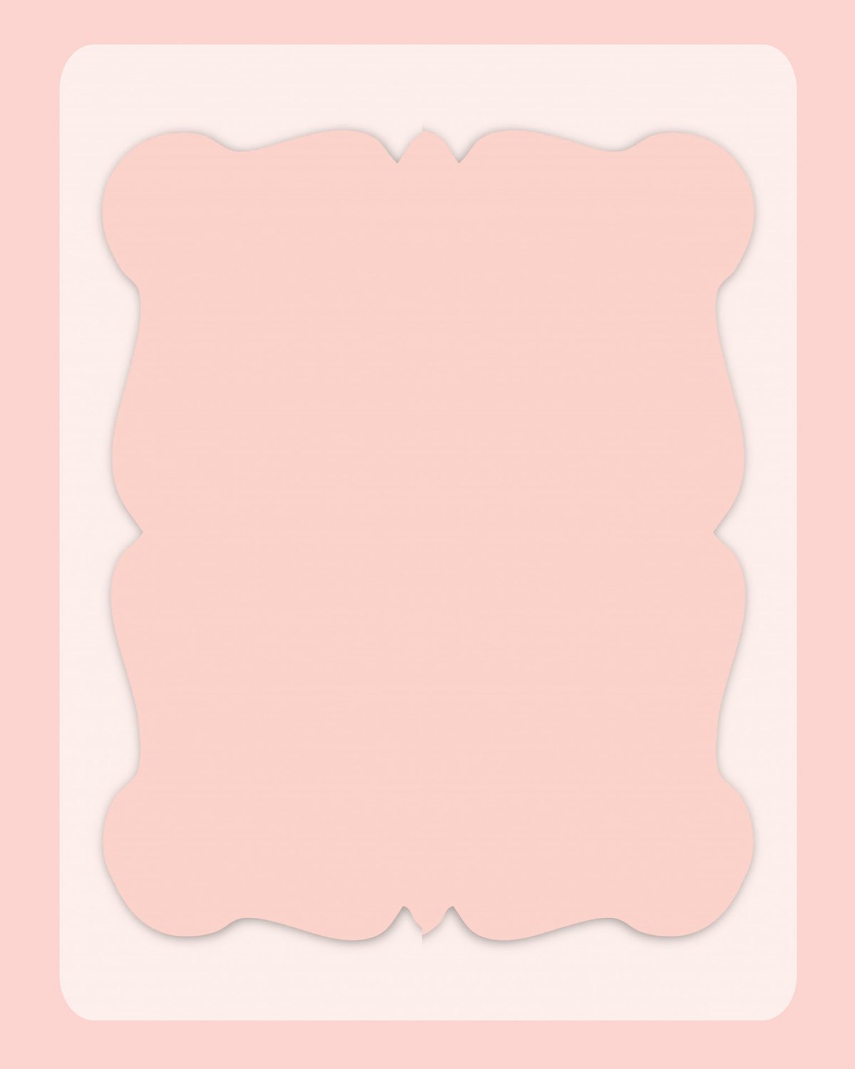 pink frame templade