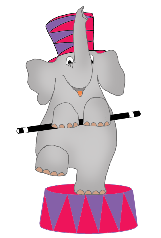 circus elephant