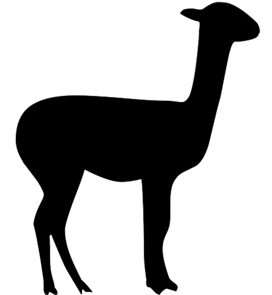 lama silhouette PD