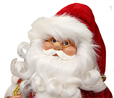Santa Claus figure