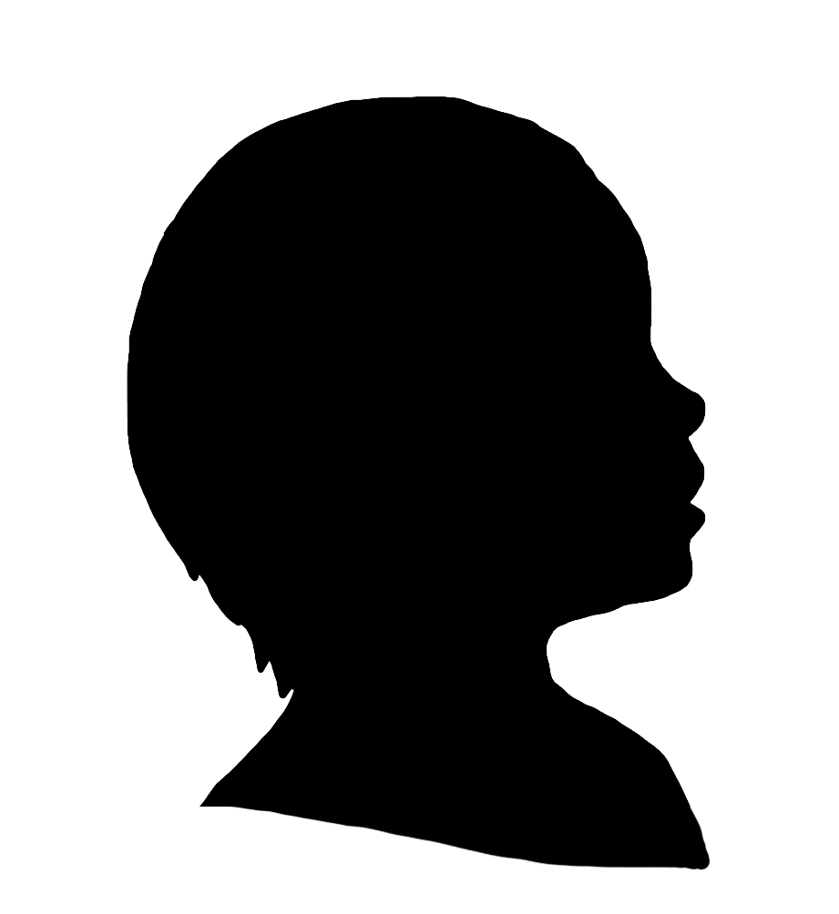 little-child-silhouette-of-head