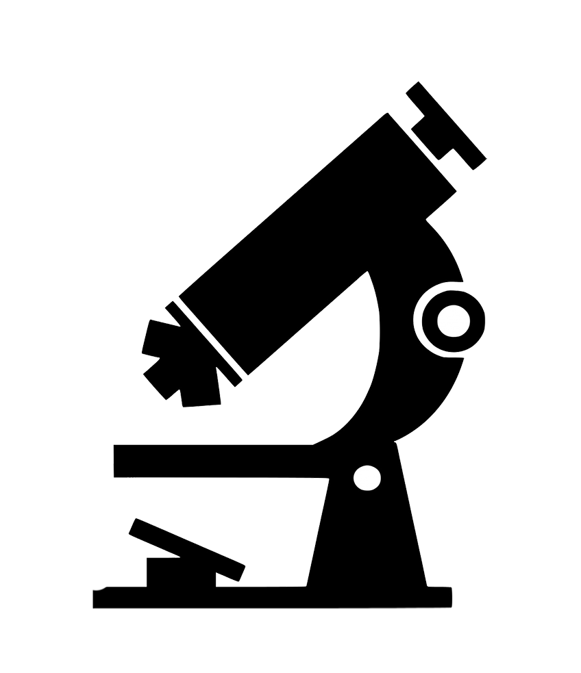 microscope silhouette