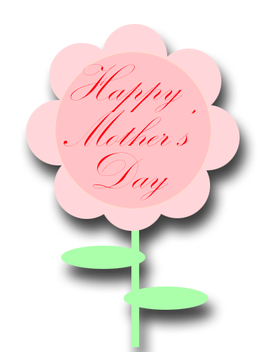 Happy Mother's Day flower