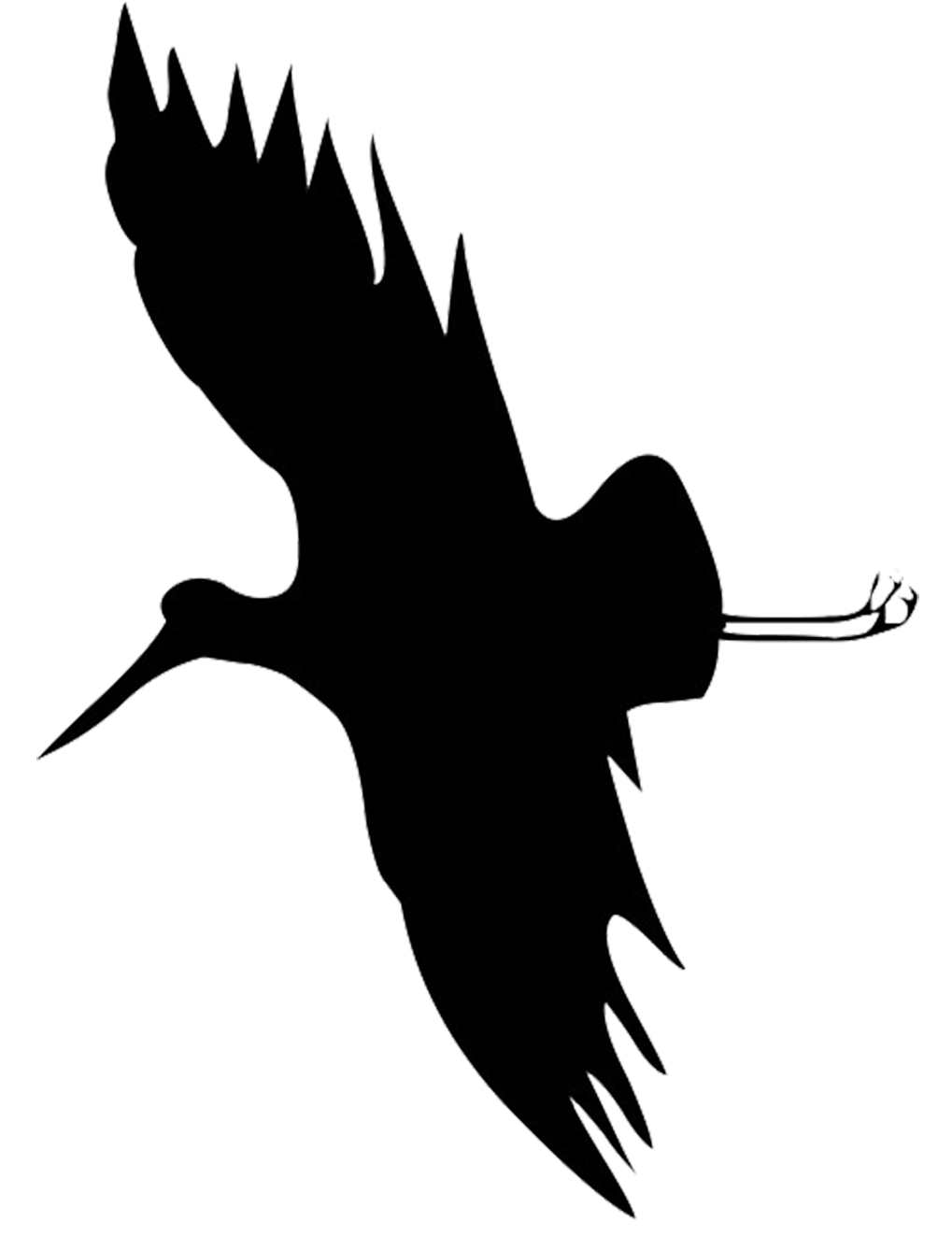 flying stor silhouette