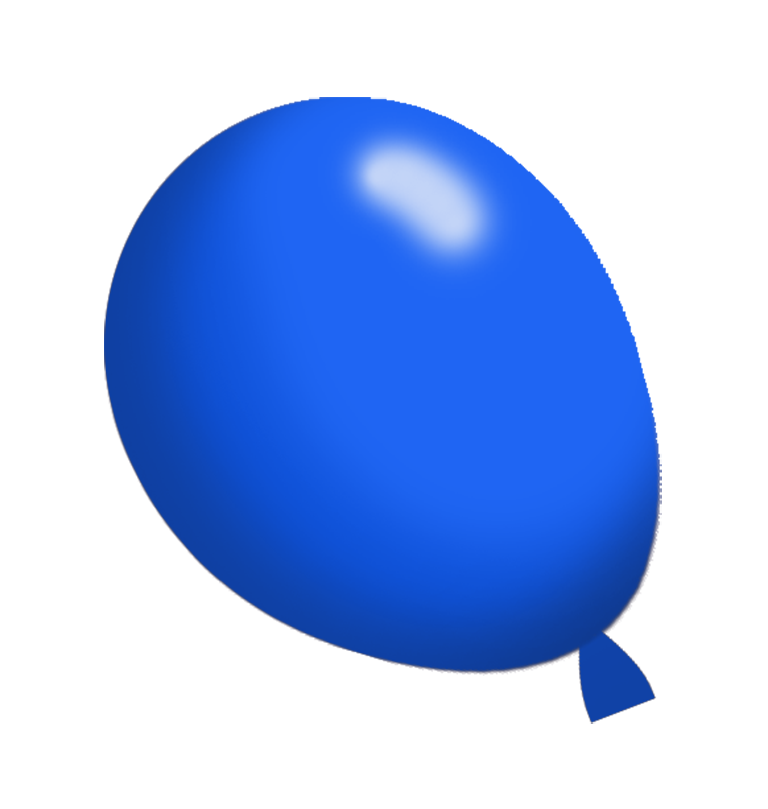 dark blue balloon