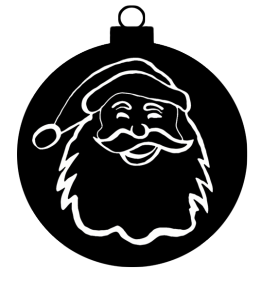 Christmas ornament santa claus