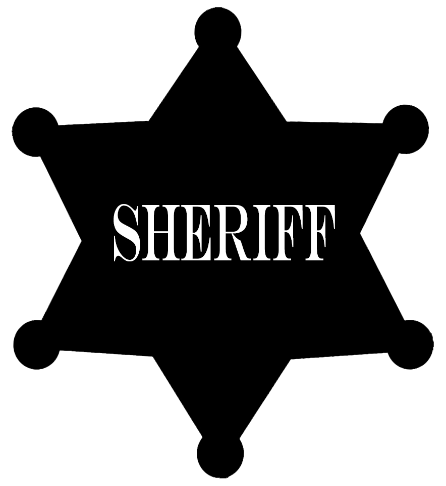 silhouette sheriff star