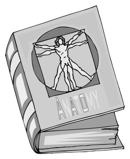 anatomy book clipart grey transparent background