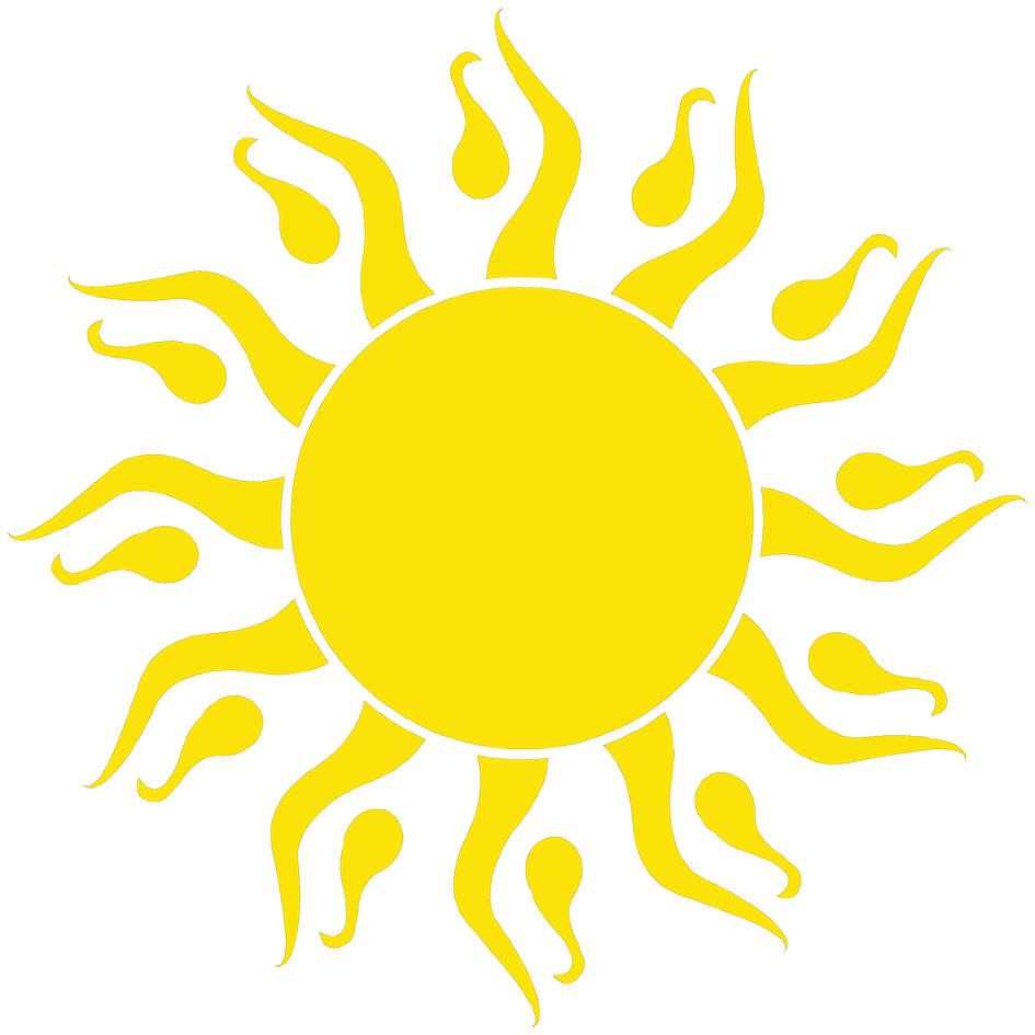 The sun clipart