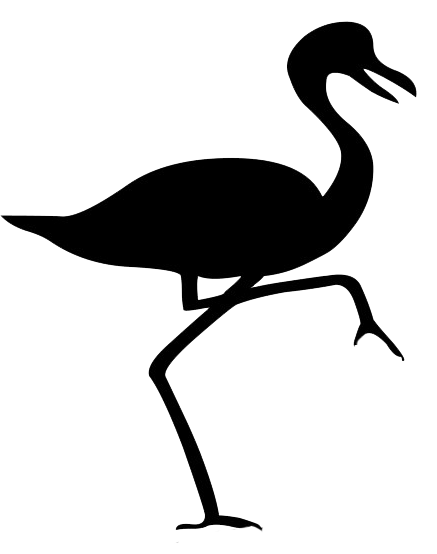 flamingo silhouette