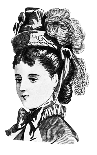latest fashion tips for women's hats 1871