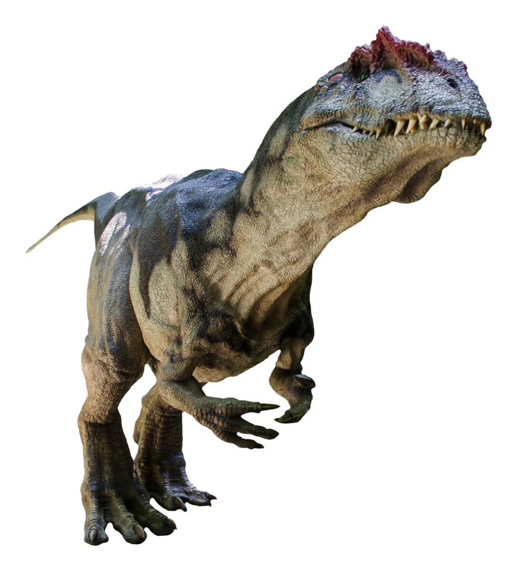 large dinosaur with large teeth