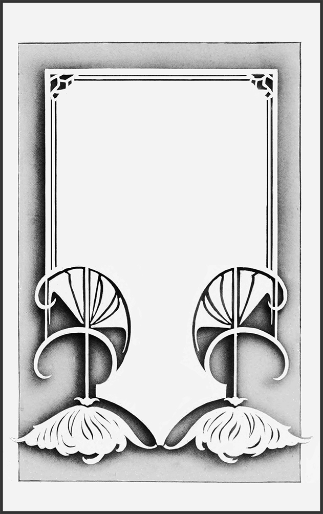 frame art nouveau