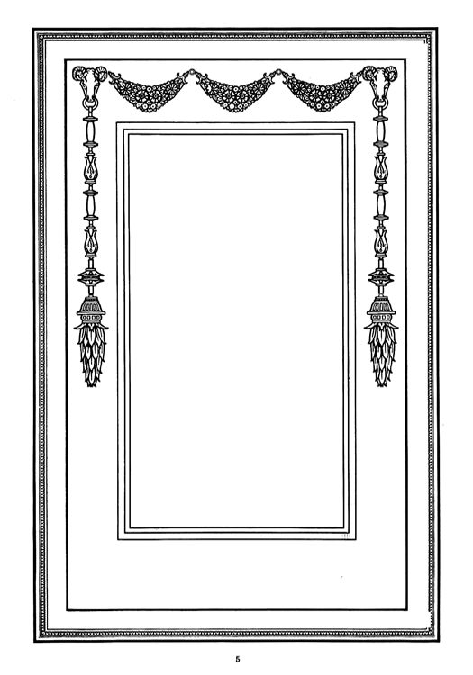 classic Victorian frame
