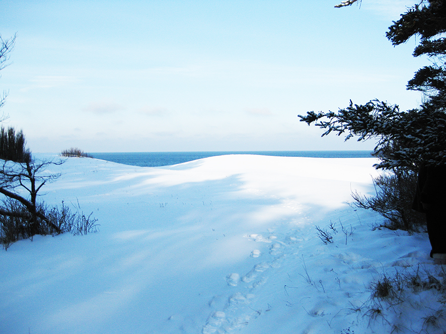 winter pictures landscape snow sea