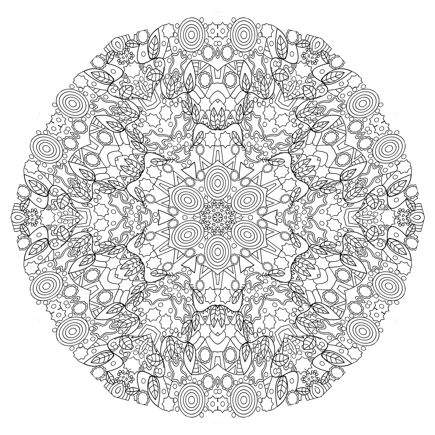 Beautiful mandala pattern