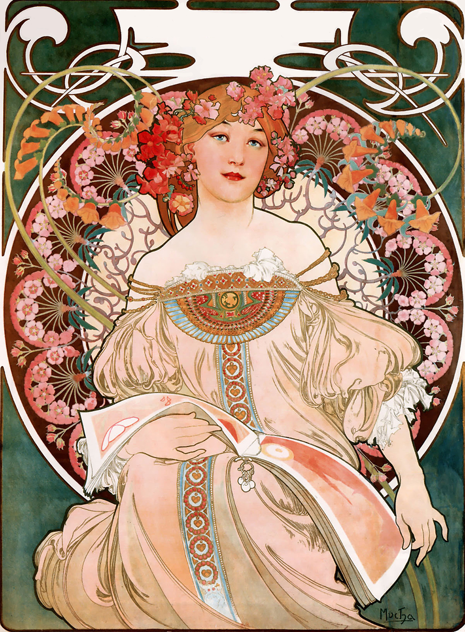 Art Nouveau Mucha picture
