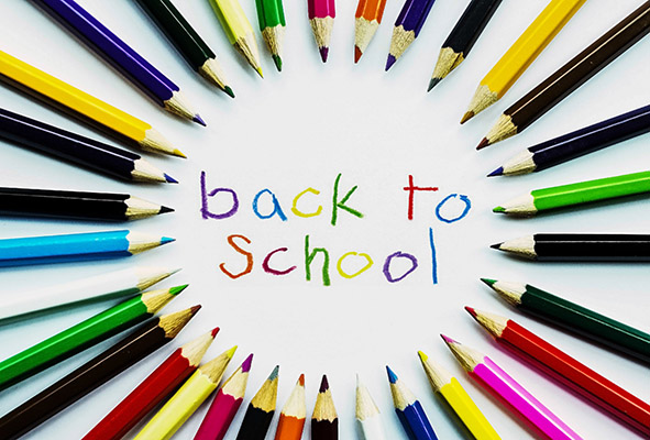 color pencils back to school