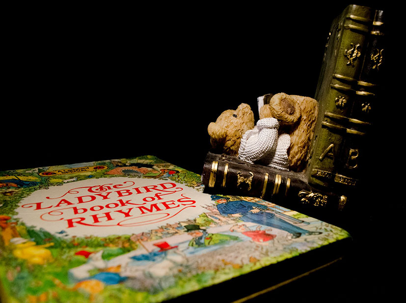 school clip art books teddy bear