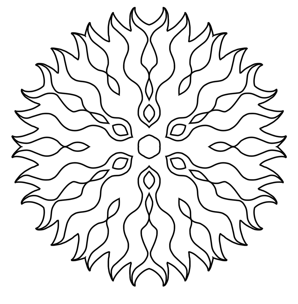 flame mandala