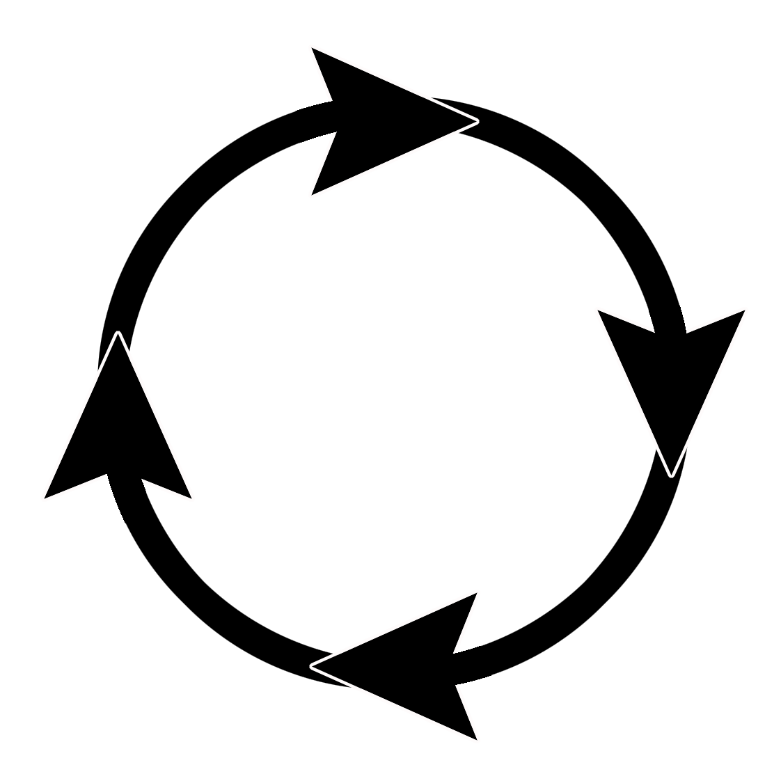 arrow sign circle