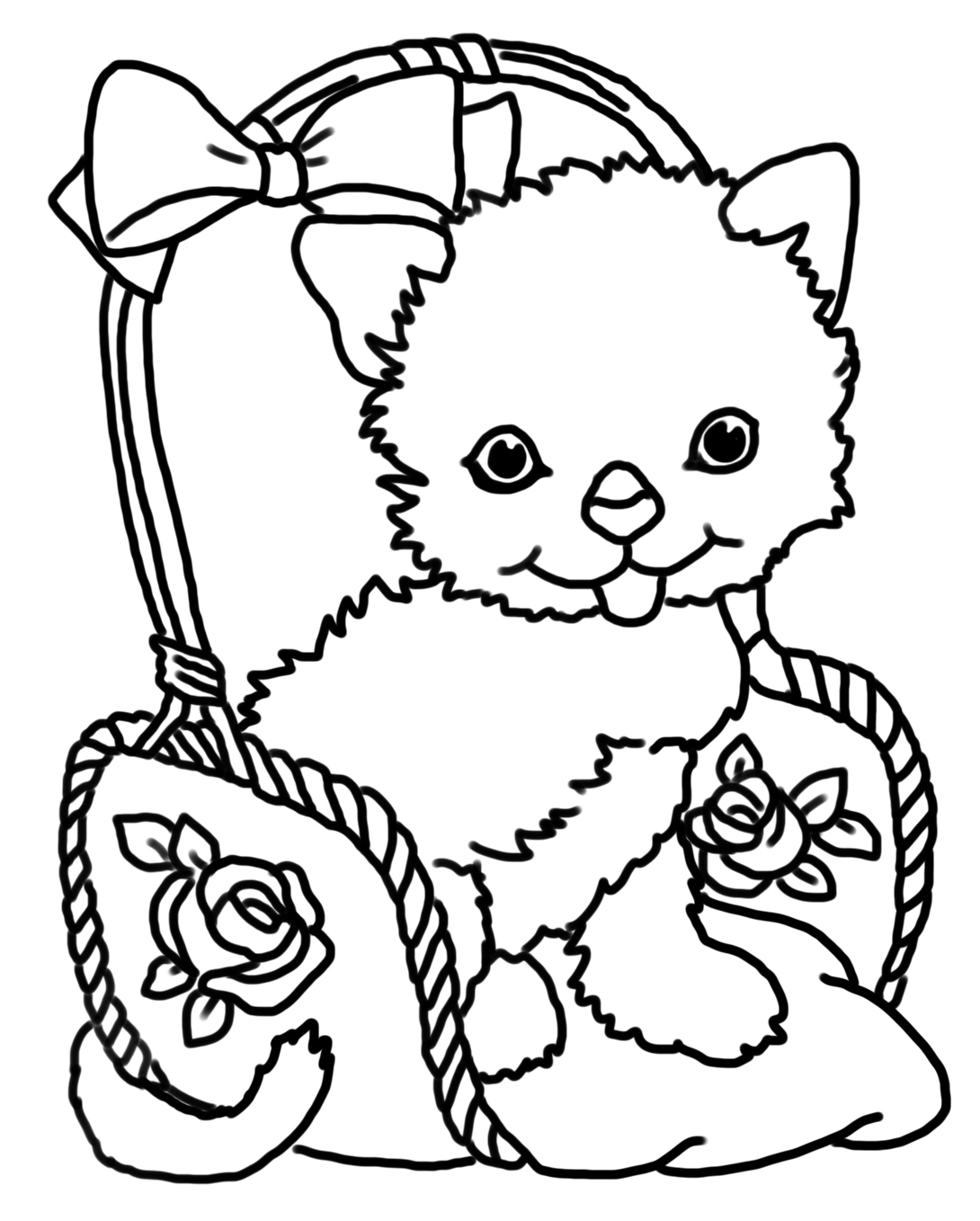 Download Cat Coloring Pages