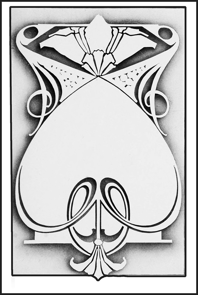 beautiful art nouveau frame