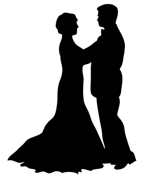 dancer silhouette waltz
