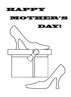 HAPPY MOTHER'S DAY SHOES