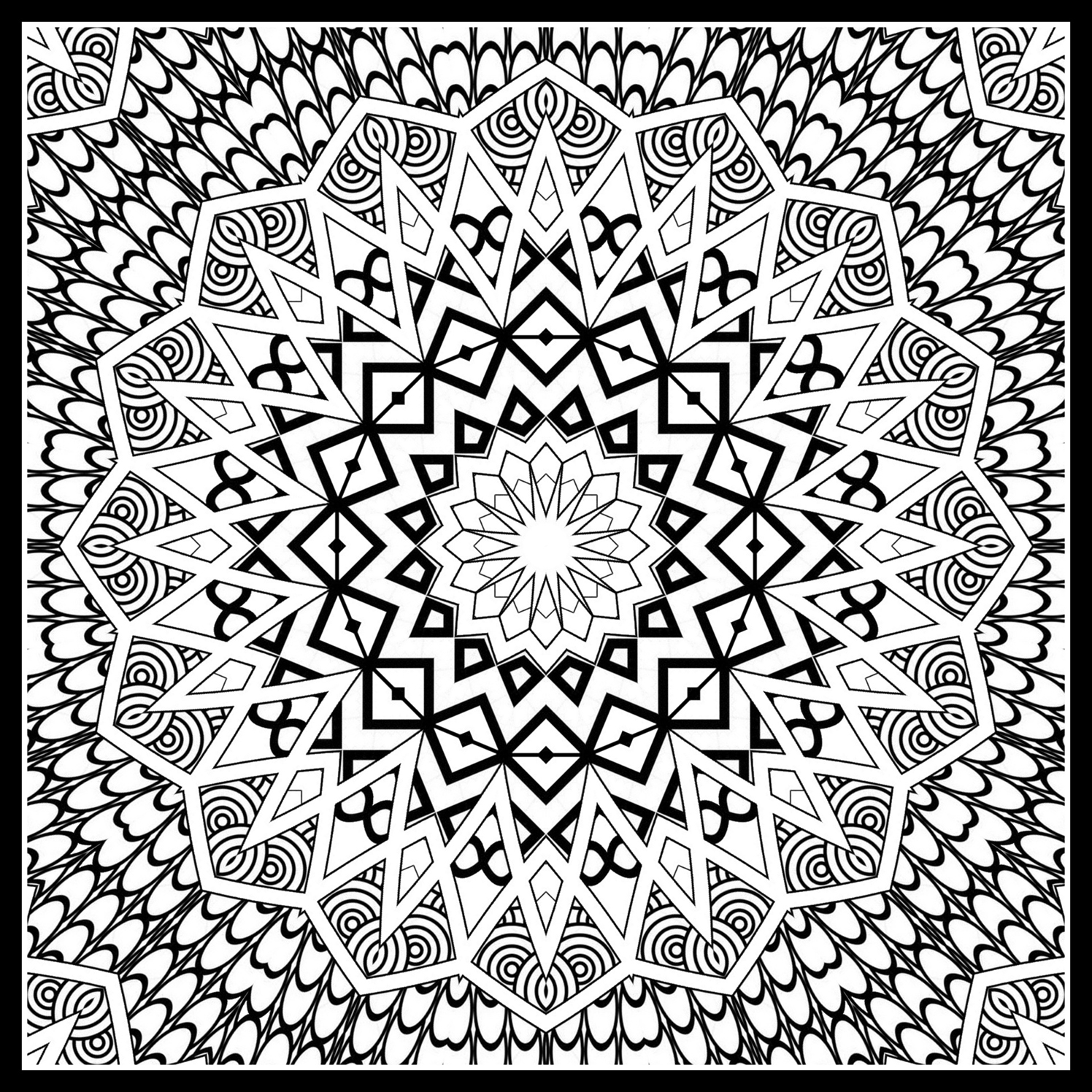 pattern for coloring