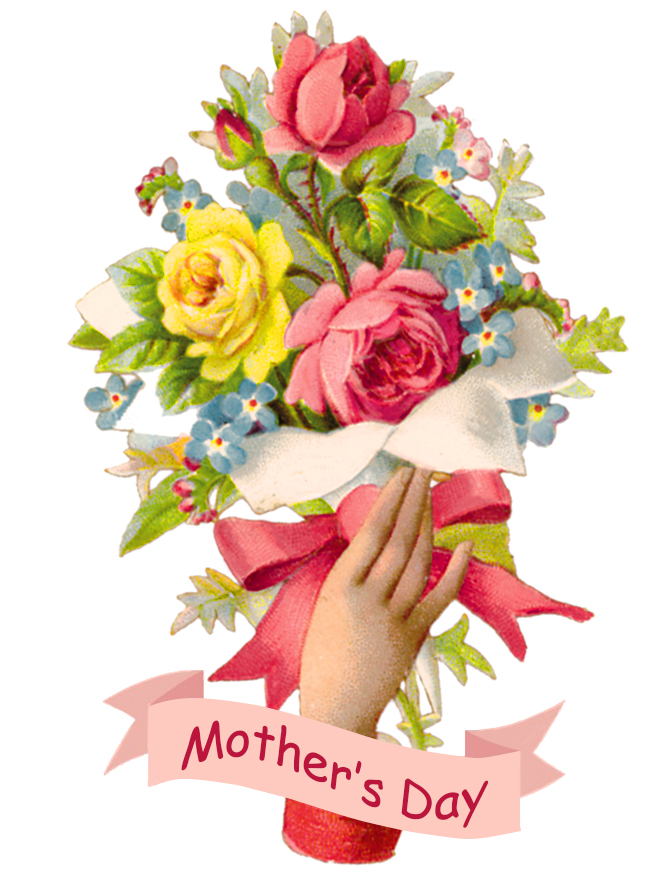 vintage mother's day bouquet