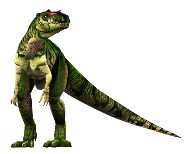 Allosaurus clipart