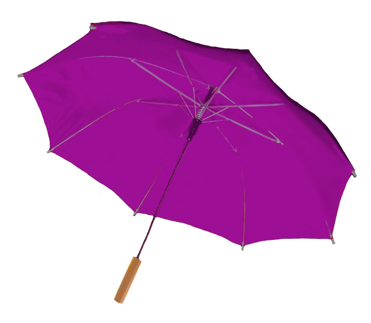 purple umbrella