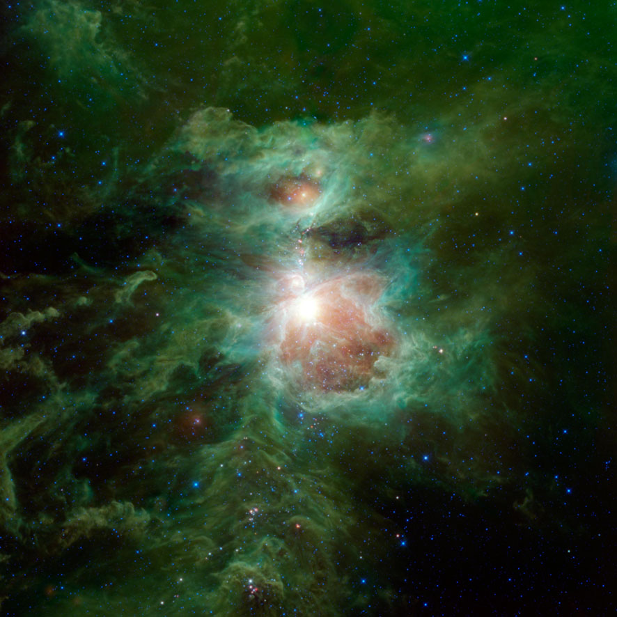 the Orion Nebula