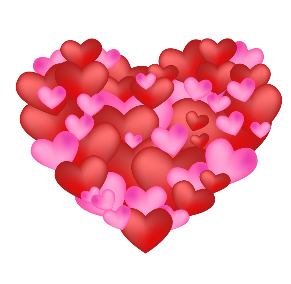 hearts in heart