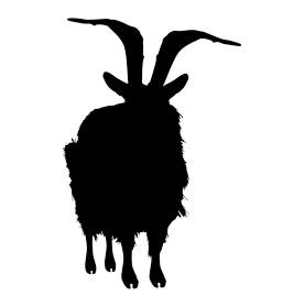 mountain goat silhouette