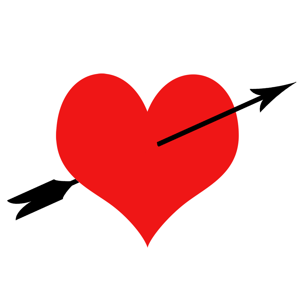 love heart and arrow