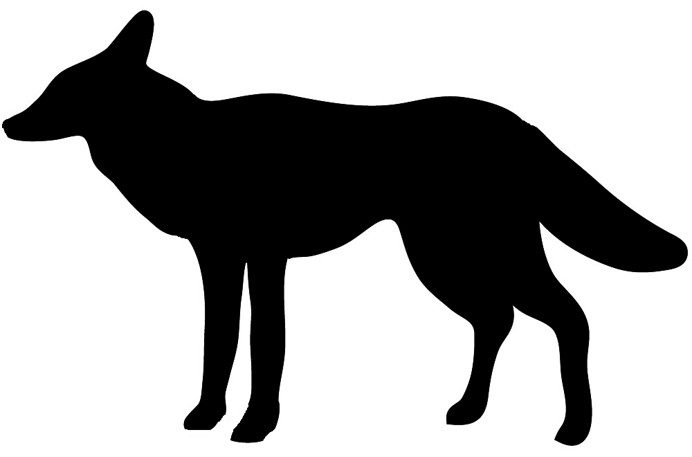 general silhouette of dog