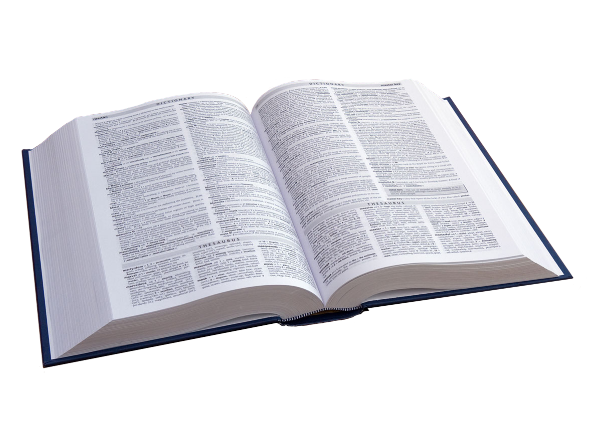 open book clipart dictionary