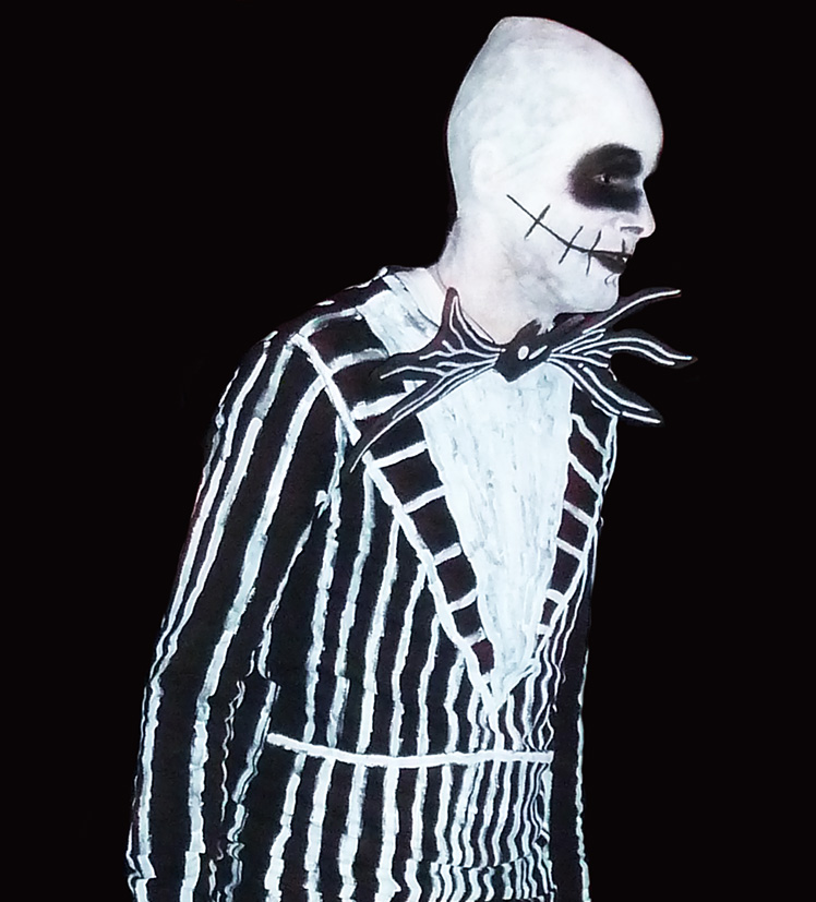 dressed up for Halloween
