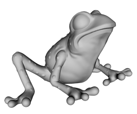 grey frog thing