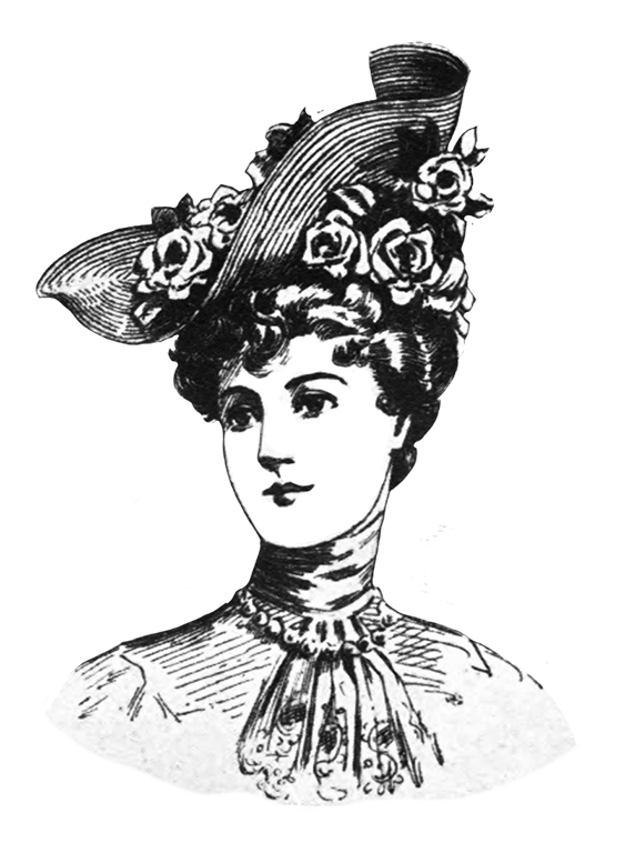 beautiful hat clip art